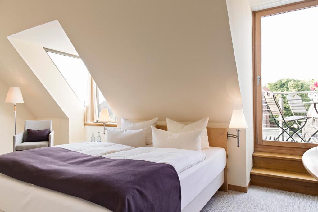 Hotel Kleines Meer Waren  Bilik gambar