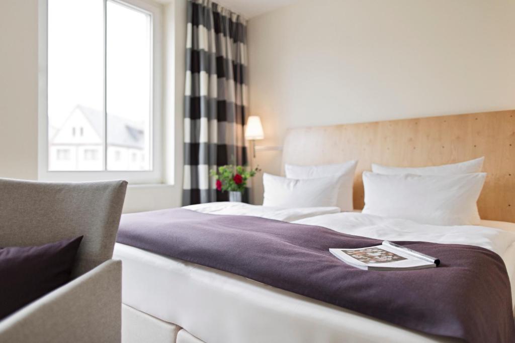 Hotel Kleines Meer Waren  Bilik gambar